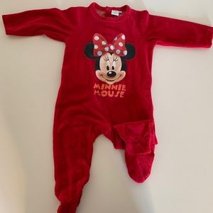 DISNEY onesie red with Minnie Mouse
